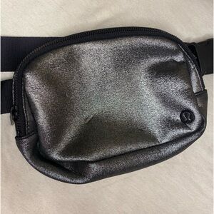 Metallic LuluLemon Belt Bag